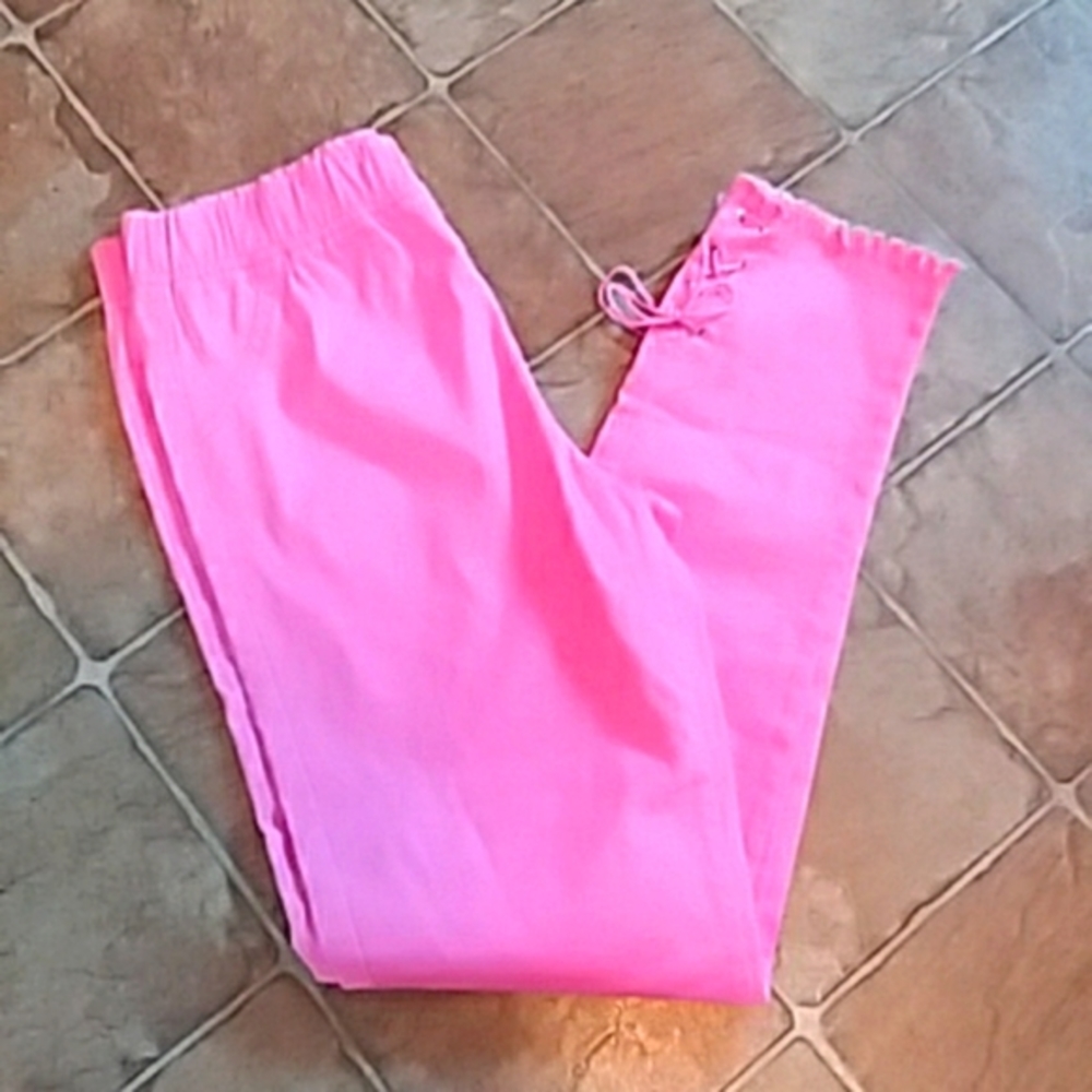 Girls Laced Bottom Pants